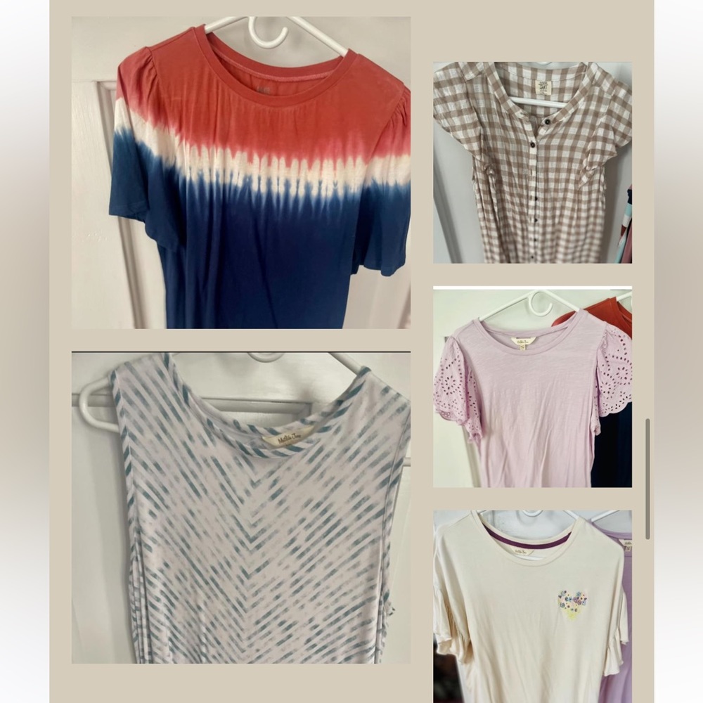 5 Matilda Jane/ Good Hart Womens tops size S.  All EUC and worn one time.